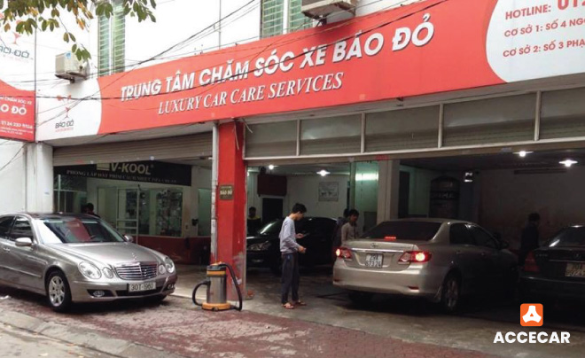 Trung tâm chăm sóc xe Báo Đỏ