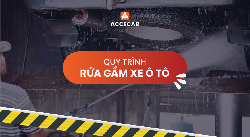 rửa gầm xe ô tô