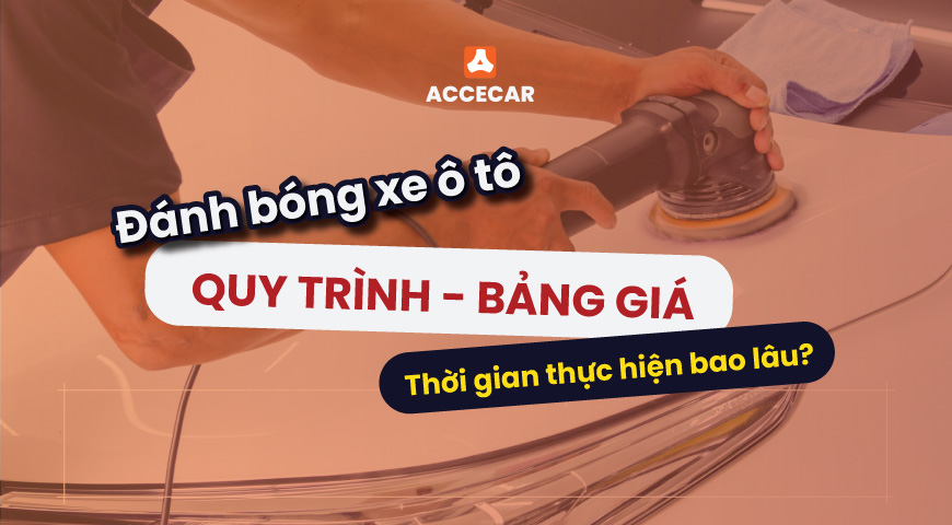 đánh bóng xe ô tô