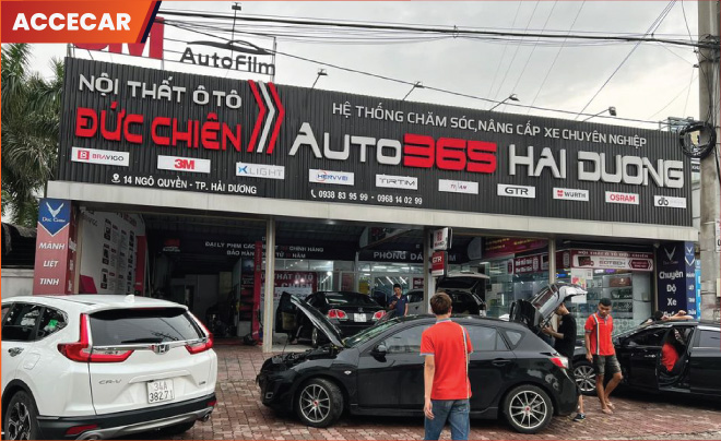 TRUNG TÂM SƠN XE Ô TÔ Ở HẢI DƯƠNG VỚI CÔNG NGHỆ TIÊN TIẾN VÀ MÀU SƠN CHUẨN ZIN