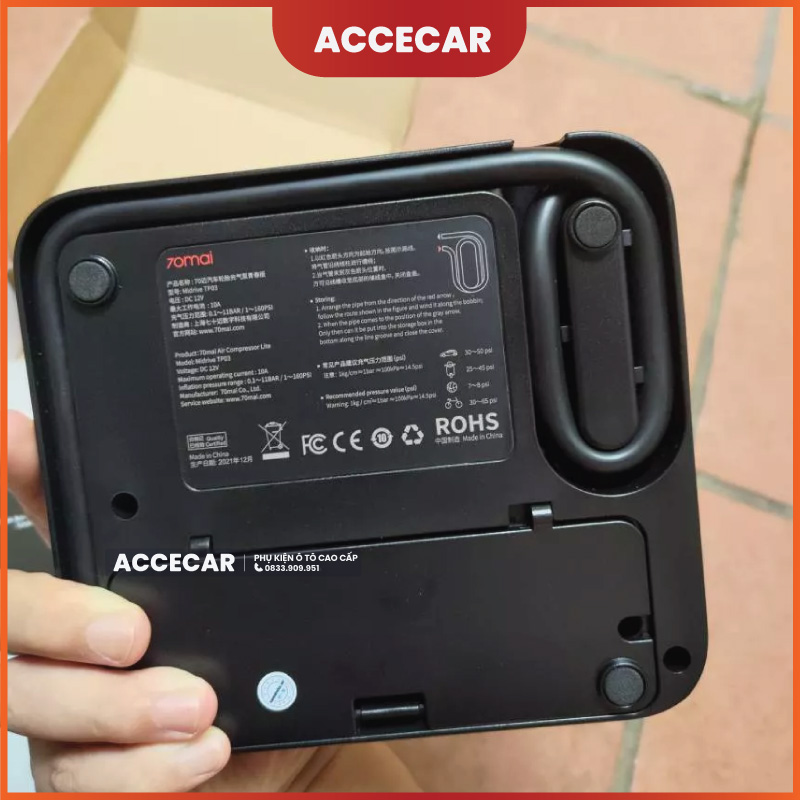 máy bơm lốp ô tô xiaomi