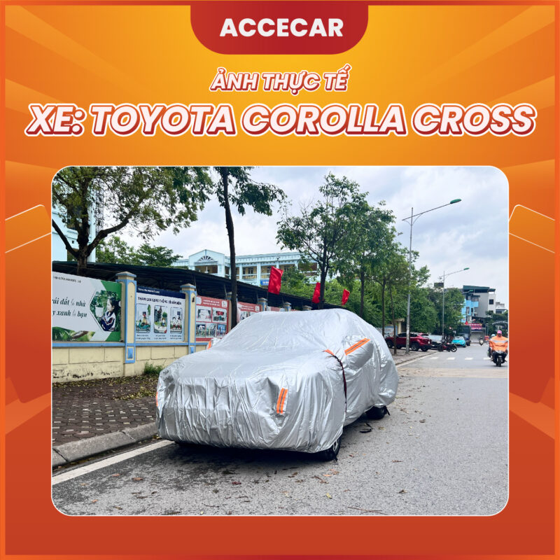bạt phủ ô tô xe 5 chỗ gầm cao