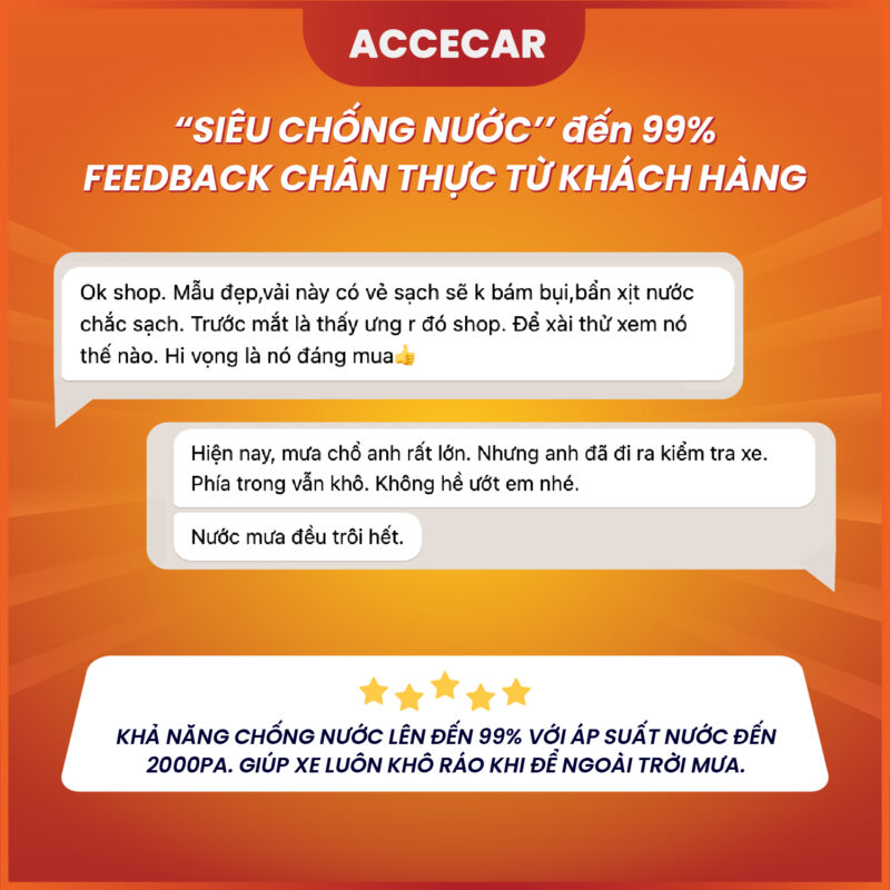 bạt phủ ô tô accecar