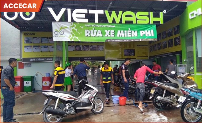 Tổng hợp bảng giá rửa xe ô tô TPHCM của 7+ gara chăm sóc xe uy tín nhất 15 Gara rửa xe hơi - Vietwash