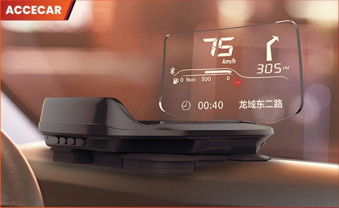 Car Robot Smart HUD Bluetooth của Xiaomi có khả năng kết nối với điện thoại thông minh